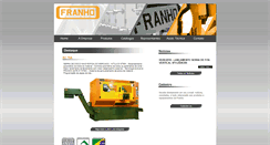 Desktop Screenshot of franho.com.br
